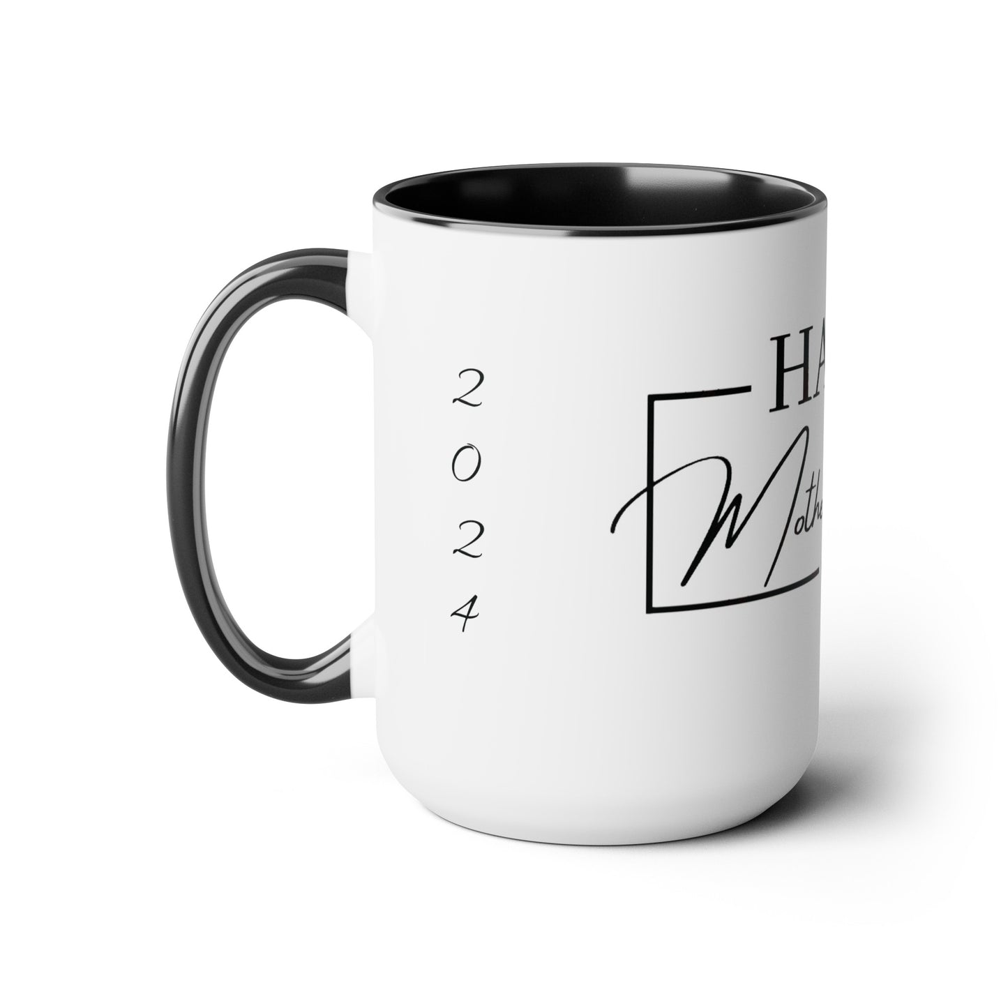 Mother's Day 2024 Two-Tone Coffee Mugs, 15oz
