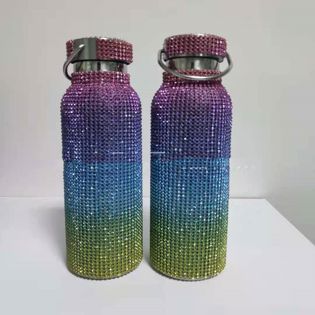 Diamond Vacuum Water Bottle