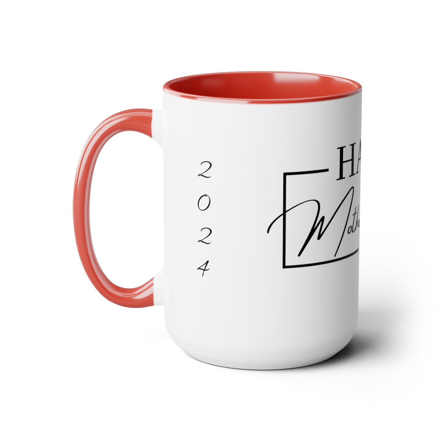 Mother's Day 2024 Two-Tone Coffee Mugs, 15oz