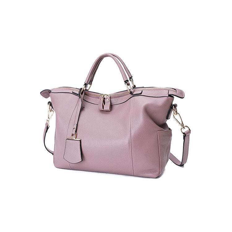 Large Cowhide Casual Ladies Messenger Bag