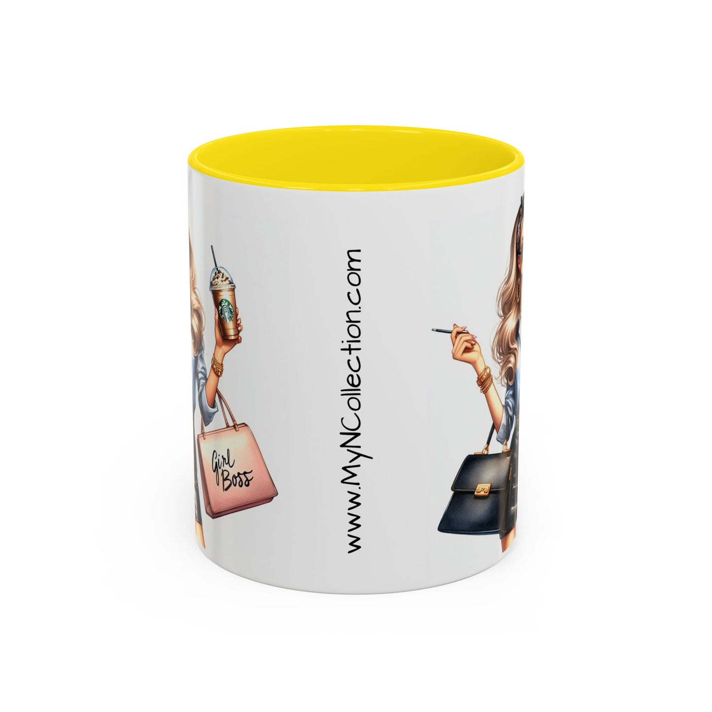 Blonde Girl Boss Coffee Mug (11 oz)