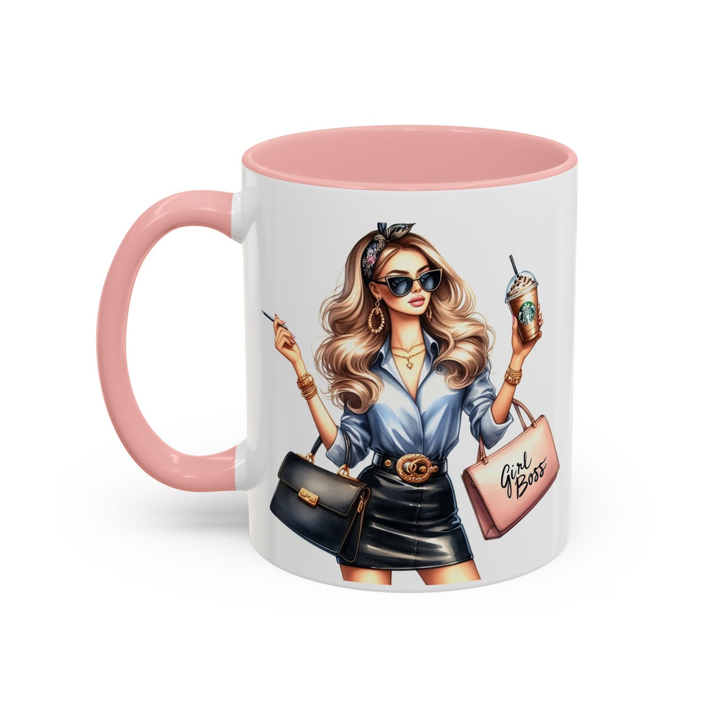 Blonde Girl Boss Coffee Mug (11 oz)
