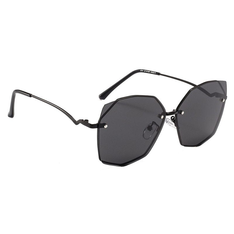 Ladies Personality Polygon Sunglasses