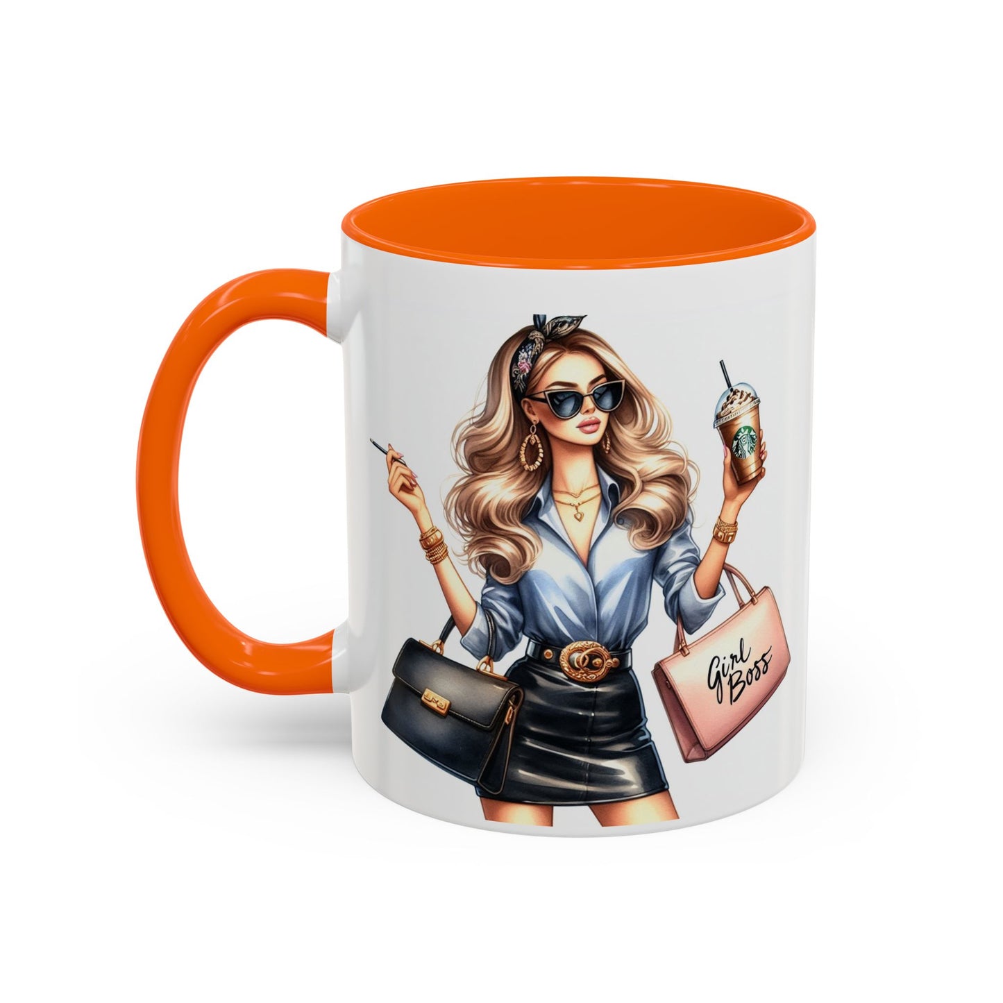 Blonde Girl Boss Coffee Mug (11 oz)
