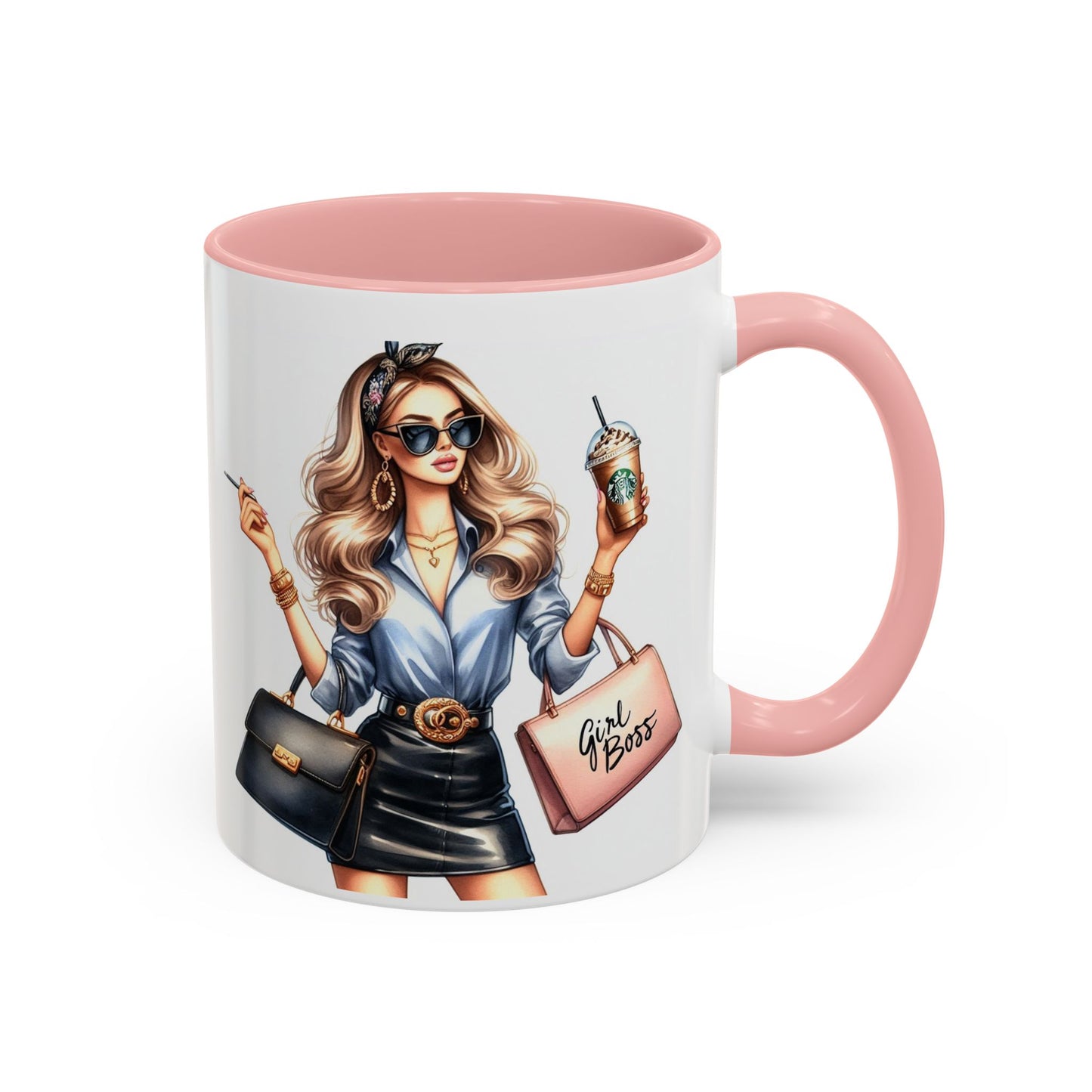 Blonde Girl Boss Coffee Mug (11 oz)