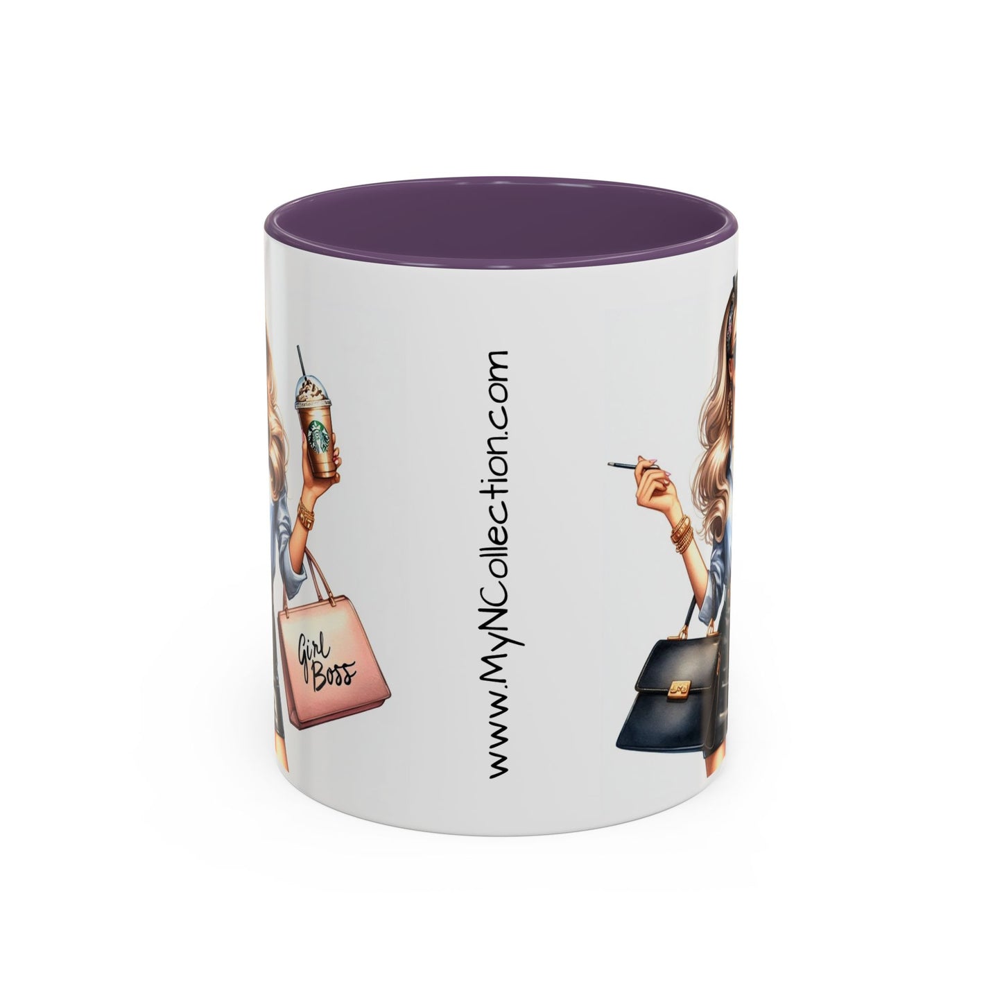 Blonde Girl Boss Coffee Mug (11 oz)