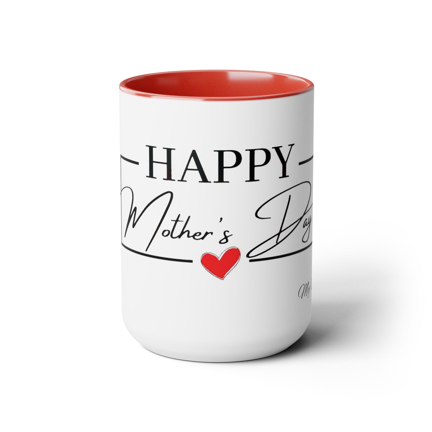 Mother's Day 2024 Two-Tone Coffee Mugs, 15oz