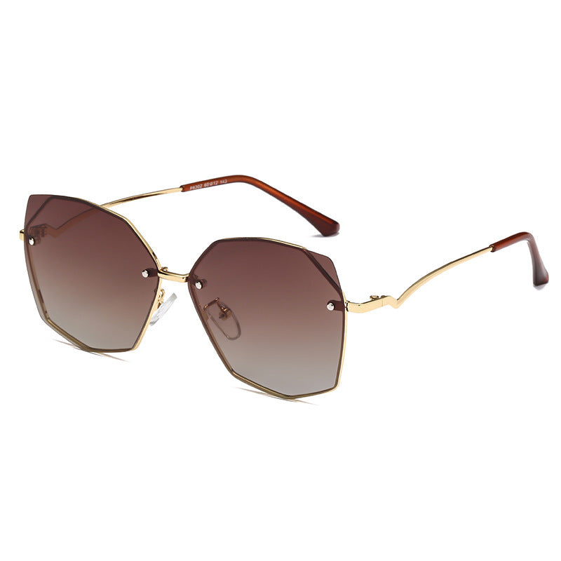 Ladies Personality Polygon Sunglasses