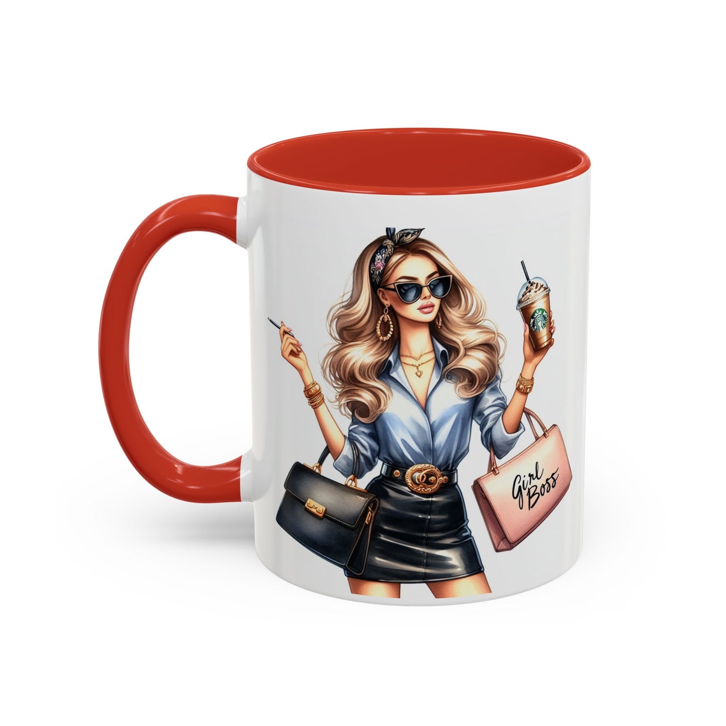 Blonde Girl Boss Coffee Mug (11 oz)