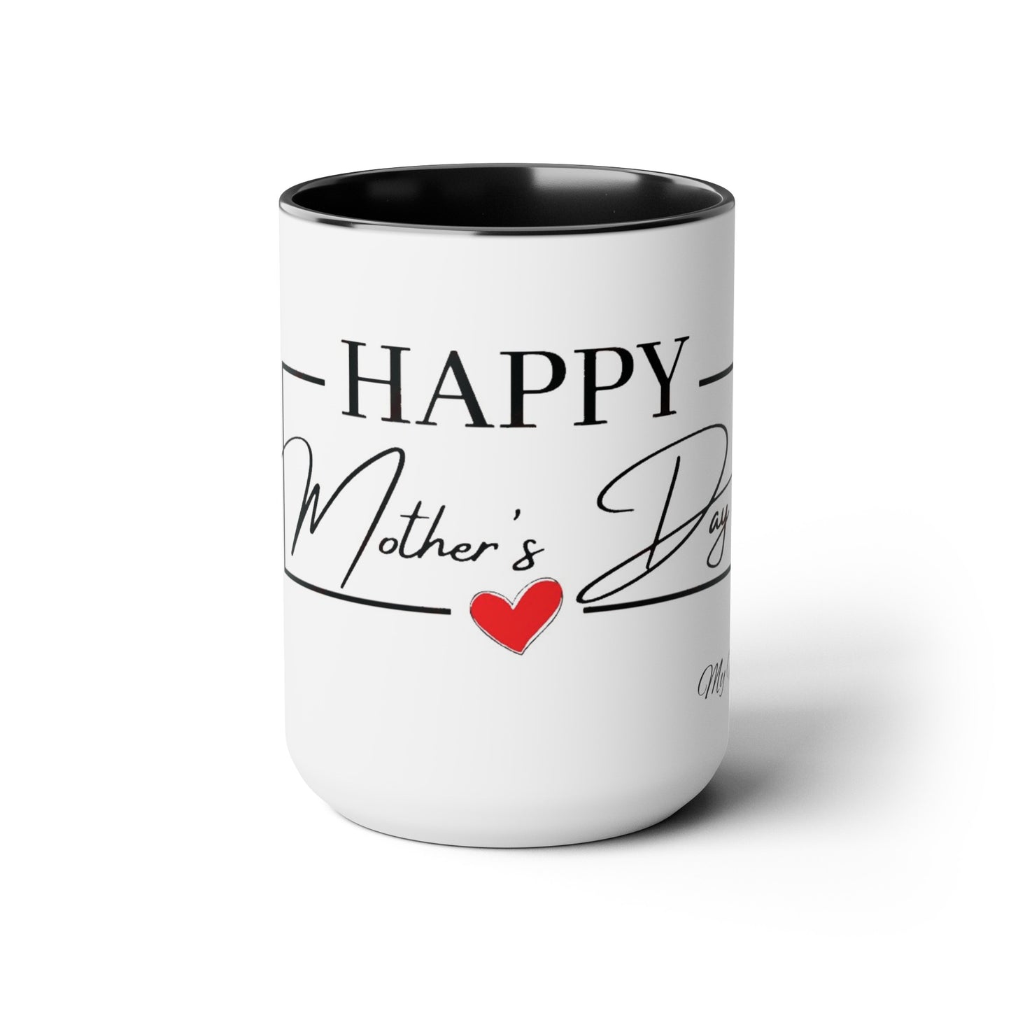 Mother's Day 2024 Two-Tone Coffee Mugs, 15oz