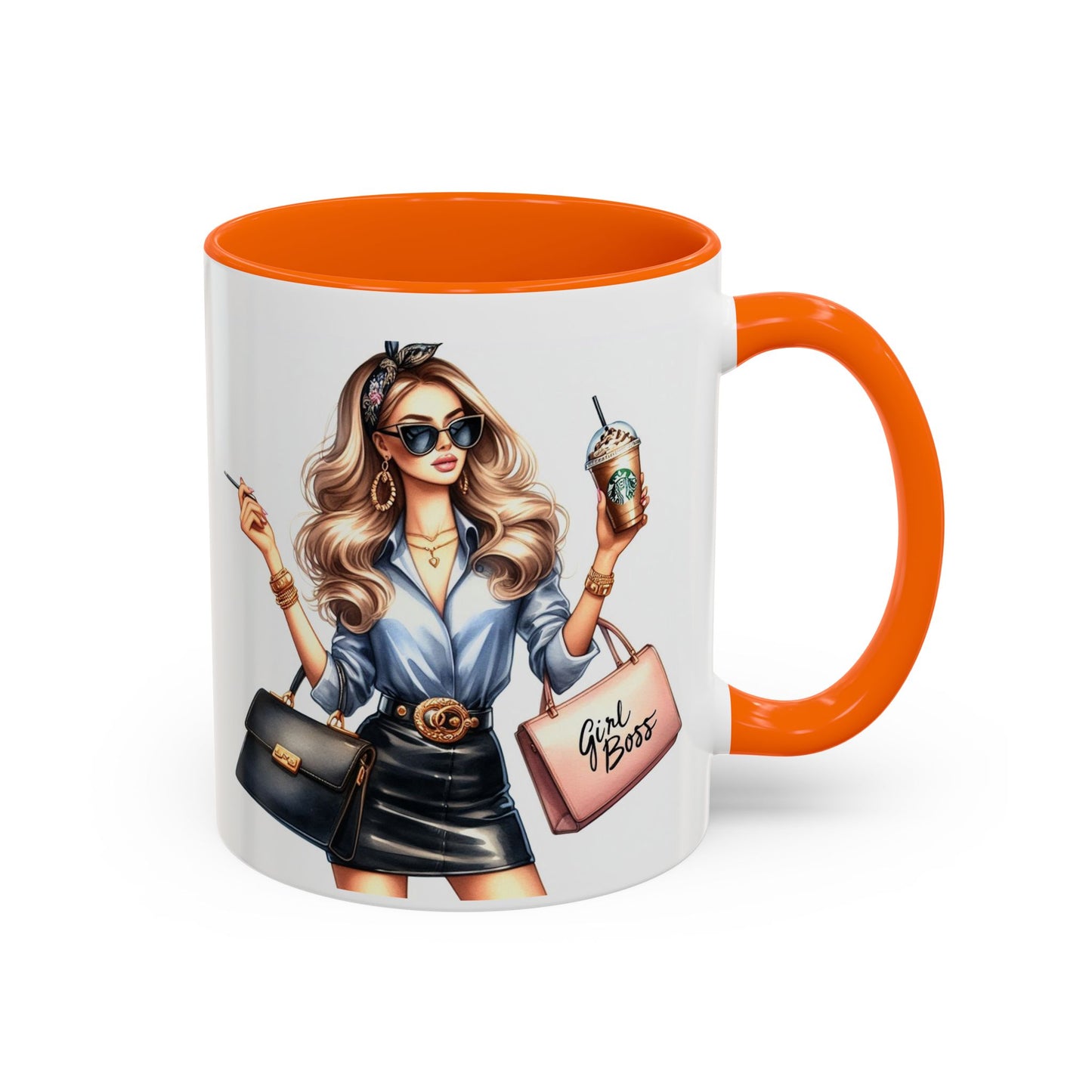 Blonde Girl Boss Coffee Mug (11 oz)