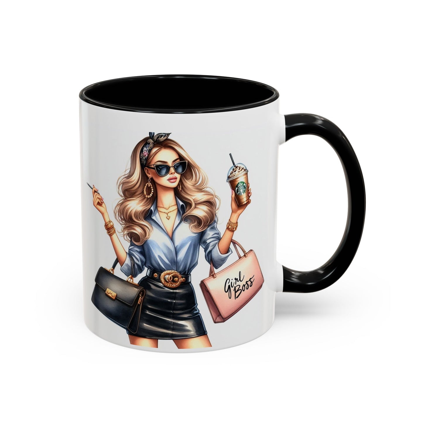 Blonde Girl Boss Coffee Mug (11 oz)