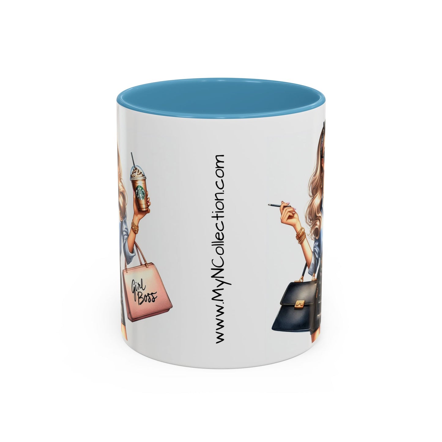 Blonde Girl Boss Coffee Mug (11 oz)