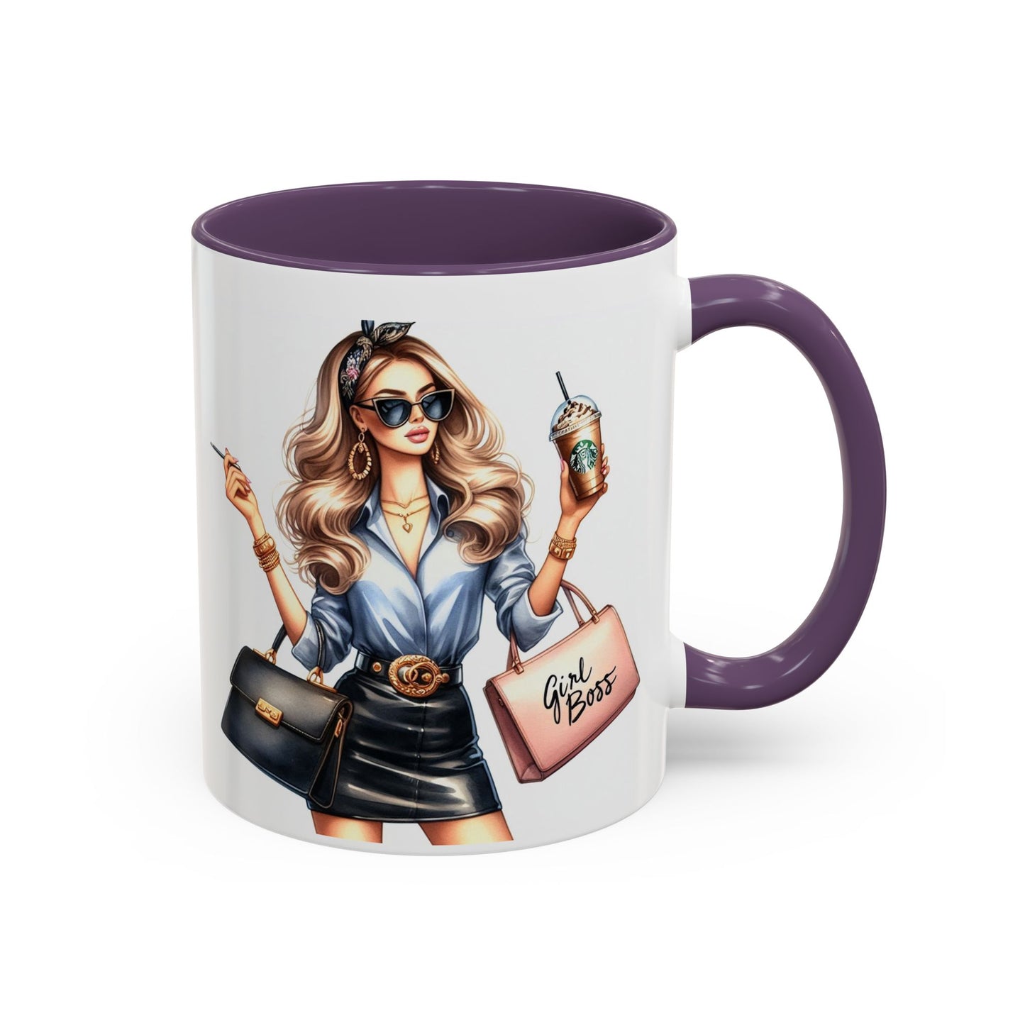 Blonde Girl Boss Coffee Mug (11 oz)