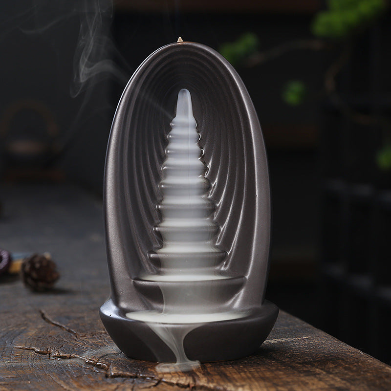 High Mountain Backflow Incense Burner