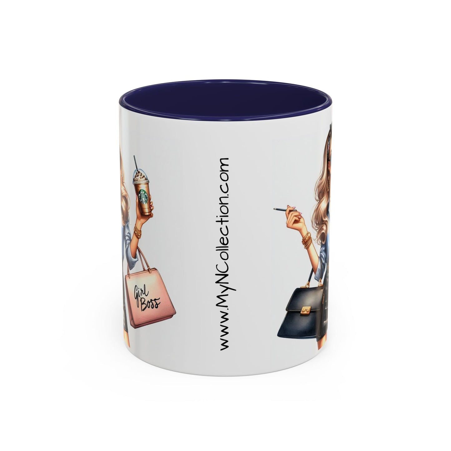 Blonde Girl Boss Coffee Mug (11 oz)