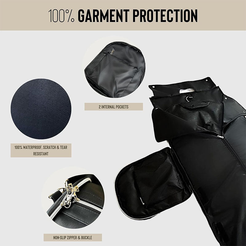 Unisex 2n1 Multi-functional Travel Bag with Wheels