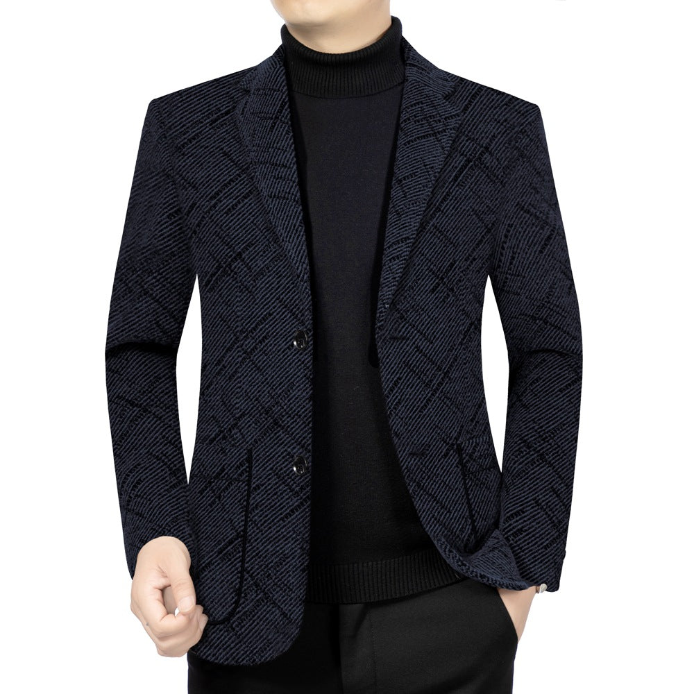 Men's Business Casual Slim-fitting Suit Jacket