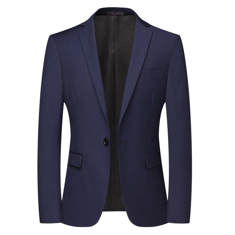 Casual Men's Suit Jacket 2 Buttons