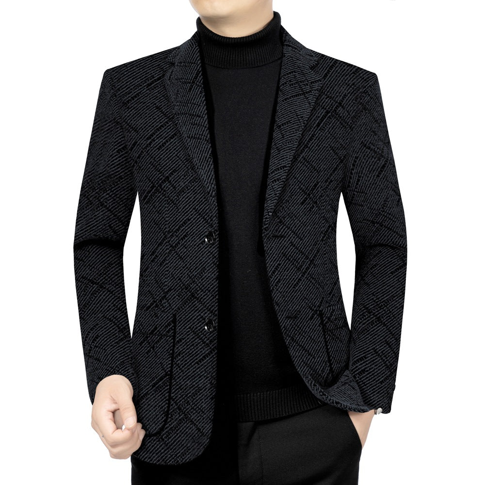 Men's Business Casual Slim-fitting Suit Jacket
