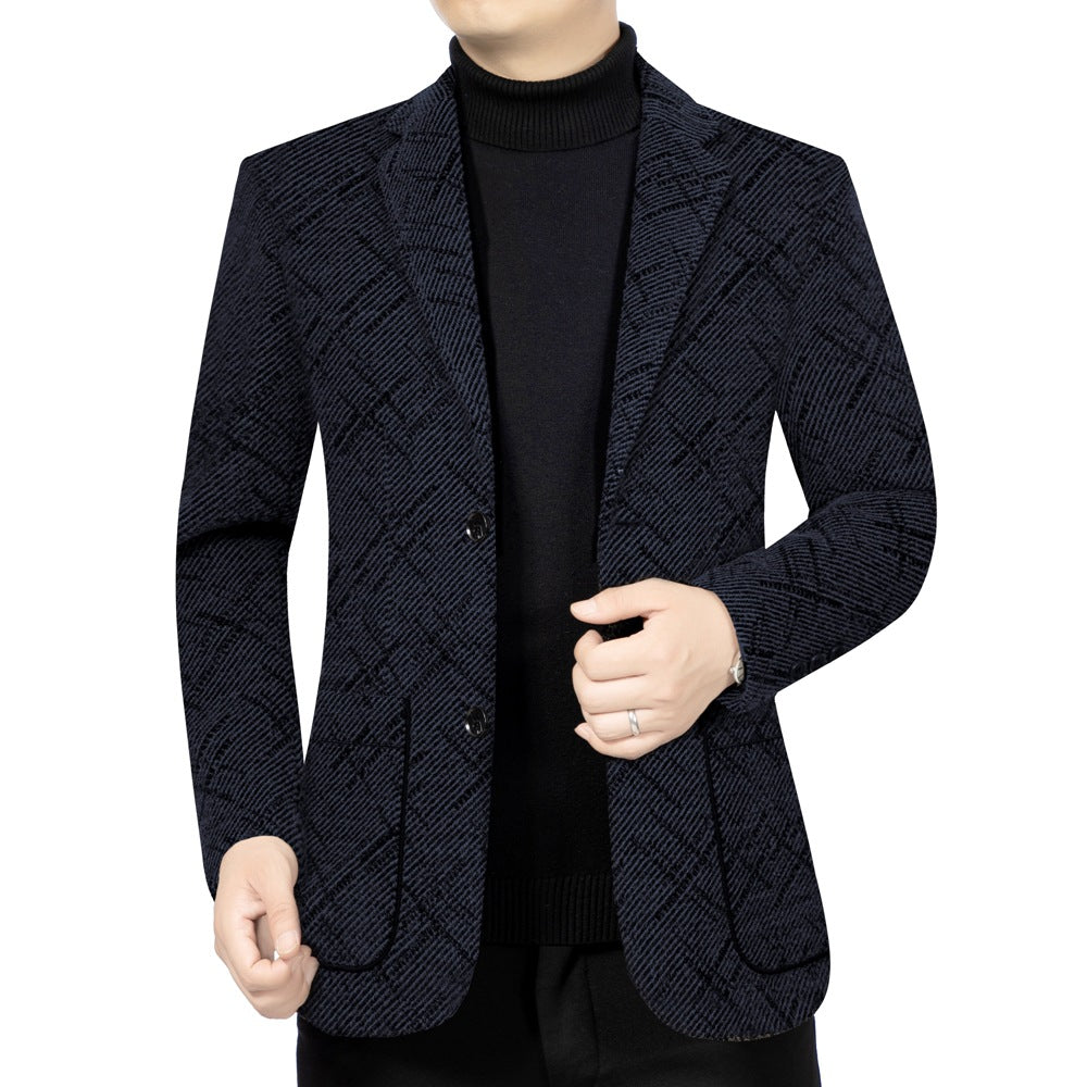 Men's Business Casual Slim-fitting Suit Jacket