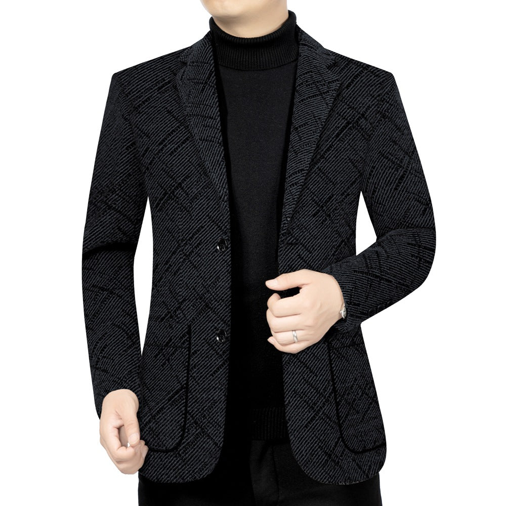 Men's Business Casual Slim-fitting Suit Jacket
