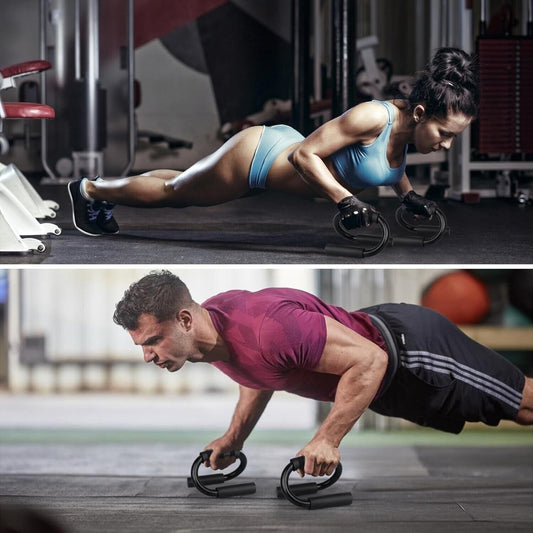 Body Sculptured Push Up Bars Press Handles